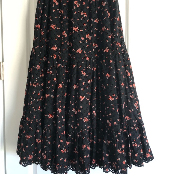 🧡🖤ULLA JOHNSON NWT skirt 2 - Picture 3 of 4